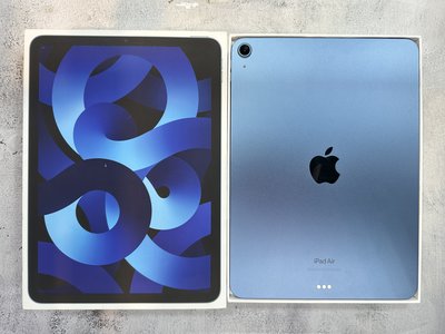 🌚 極新福利機 iPad Air 5 wifi 64G 藍 台灣公司貨 100% 2023/7/20