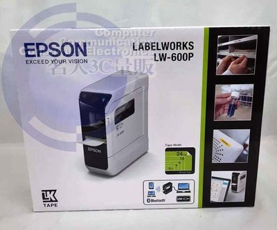 【MR3C】含稅【公司貨】EPSON 愛普生 LW-600P LW600P 可攜式 藍牙 標籤機 標籤印字機