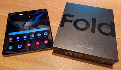 奇機通訊(巨蛋店)售二手- 三星SAMSUNG Galaxy Z Fold4 功能正常 7.6吋可摺式大螢幕 512G