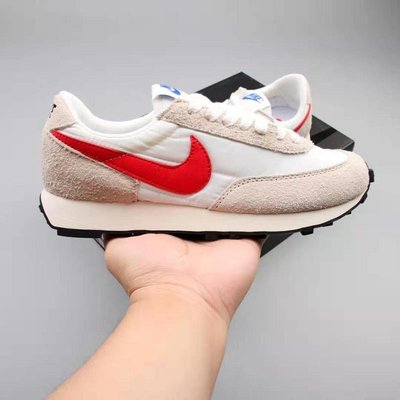 Nike DAYBREAK SP 紅白 復古 麂皮 休閒運動慢跑鞋 BV7725-100 男女鞋