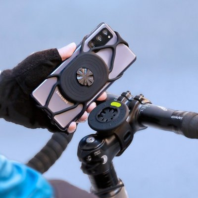 全新 公司貨 BONE Tie Connect 單車手機綁 自行車快拆手機架兼容於自行車錶之固定座 手機可旋轉使用