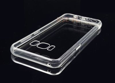 【軟邊硬殼】三星 S5 S7 edge S8 不變黃 TPU PC 水晶 保護殼 手機殼 清水套 防塵塞