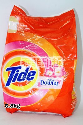 {泰菲印越}    越南 Tide 洗衣粉3.8kg  另售 OMO 洗衣粉 Downy 柔軟精