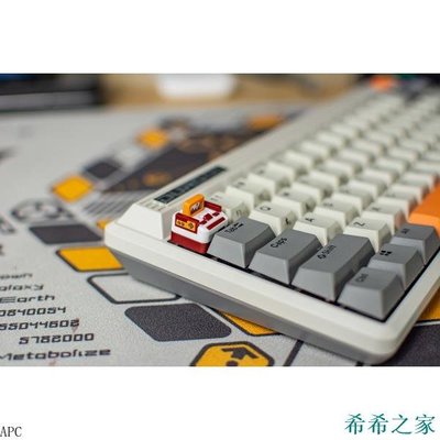 希希之家【鍵帽】MOMOKA FC紅白機復古個性 機械鍵盤鍵帽DIY定制 白色透光可愛自定義鍵帽