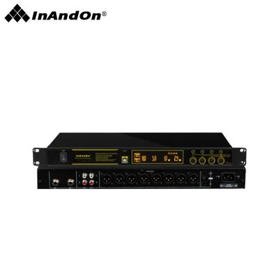 現貨熱銷-舞臺設備InAndOn 360專業ktv前級效果器卡拉ok混響器家用數字音頻處理器