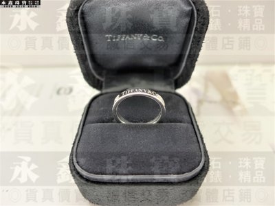 蒂芬妮 Tiffany & Co.® 鉑金PT950金鑲嵌圓形明亮式切割鑽石戒指 m0606
