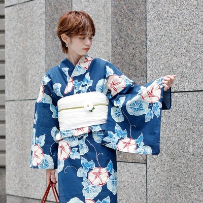 日本購入 ◇高級変わり織り◇京都職人絵の夏草秋草の花づくしの薄水色