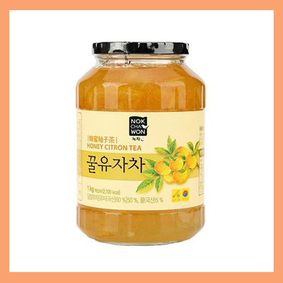 韓國 Nokchawon 綠茶園 蜂蜜柚子茶 1kg 柚子