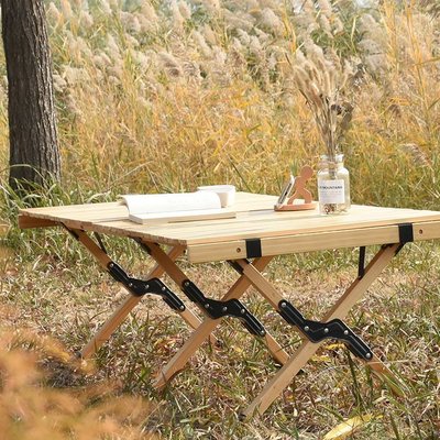 熱銷 蛋卷桌戶外便捷式桌椅露營野餐桌旅行折疊桌野營桌戶外折疊桌