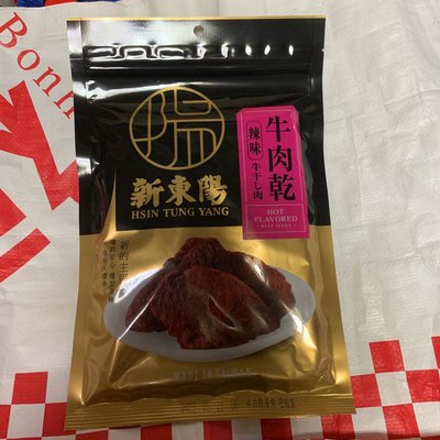 新東陽 辣味 牛肉乾90g 即期良品（保存期限到2024/04/28