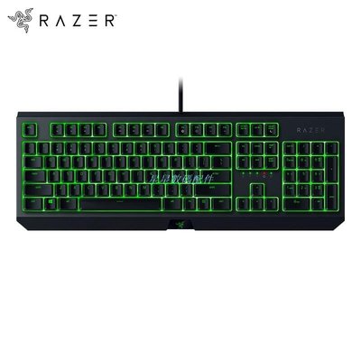 鍵帽雷蛇（Razer） 黑寡婦蜘蛛標準 機械鍵盤 遊戲鍵盤 辦公鍵盤 電腦鍵盤 綠軸ABS鍵帽104鍵