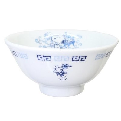 asdfkitty*日本製 史努比中華風陶瓷碗/飯碗/湯碗/點心碗-金正陶器正版