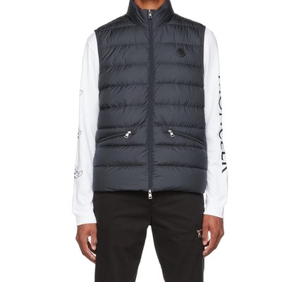 [全新真品代購] MONCLER 拉鍊設計 羽絨背心 / 外套 (LECHTAL)