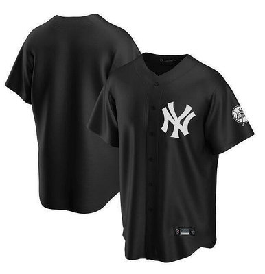 Z60a MLB球衣 紐約洋基隊 2020空白版棒球球衣 貨源 寬松球服T恤短袖