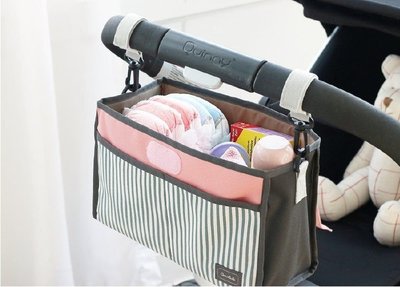 【媽咪嬰兒推車防水收納掛袋包】韓國嬰兒手推車專業掛包 多功能收納包媽咪包掛袋《B》SK48
