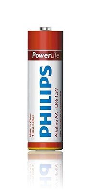 飛利浦 Philips 鹼性   PowerLife Alkaline AA LR6 3號電池,1.5v,單價