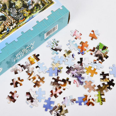 地攤紙質埃菲爾鐵塔1000片創意拼圖 裝飾掛畫禮物早教玩具拼圖