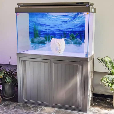 可開發票量大優惠森森魚缸底過濾水族箱客廳大型家用落地玻璃生態魚缸中小型金魚缸