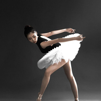 【小點點】✨ C&amp;Q ✨新款兒童芭蕾舞蹈表演服成人舞臺練功服半身蓬蓬紗裙天鵝湖TUTU裙