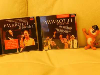 [自售年輕時代的收藏]Pavarotti &amp; Friends (I &amp; II) Made in Germany