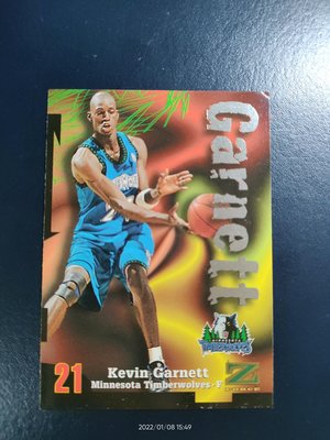 1997-98 Skybox Z-Force Kevin Garnett #21 Timberwolves