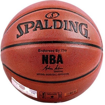 現貨 籃球官方正品斯伯丁籃球74-605y室內7號成人NBA比賽球室外水泥地耐磨~可開發票