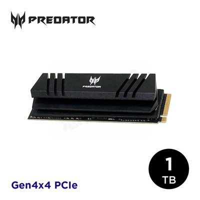 【二手商品】ACER PREDATOR GM7000 1TB M.2 2280 PCIE GEN4X4 SSD固態硬碟