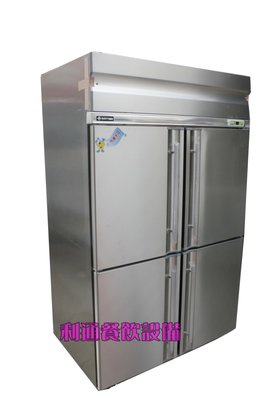 《利通餐飲設備》得台4門冷凍庫 壓縮機加大 四門風冷上凍下藏～冷凍櫃