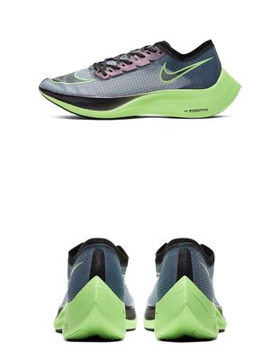 全新 Nike ZoomX Vaporfly NEXT% 藍螢光綠 頂級跑鞋 AO4568-400