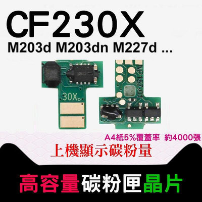 全館免運 CF230X 碳粉匣 高容量 專用晶片（單個）＃M203d M203dn M203dw M227d 可開發票
