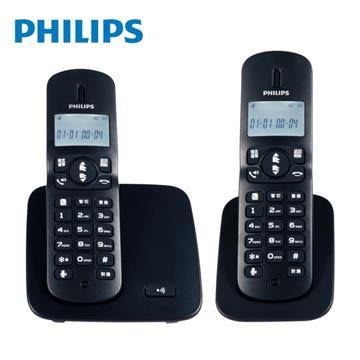 Philips 飛利浦 2.4GHz 無線電話 子母機 數位電話 DCTG1862*1+DCTG1861*2