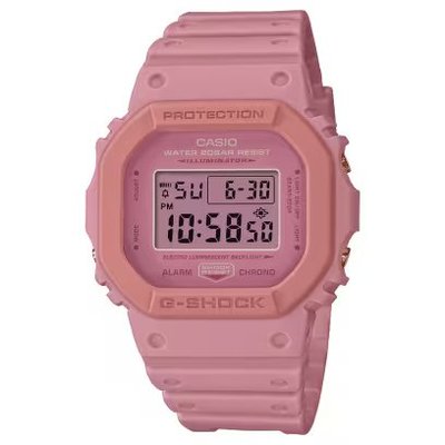 【威哥本舖】Casio台灣原廠公司貨 G-Shock DW-5610SL-4A4 桃花源系列 方形電子錶