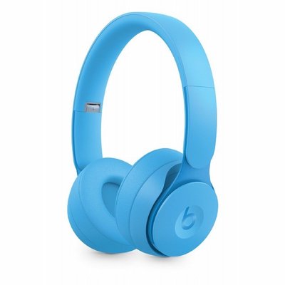 Beats Solo Pro Wireless 耳罩式降噪耳機 淡藍色 通話抗噪 耳罩式