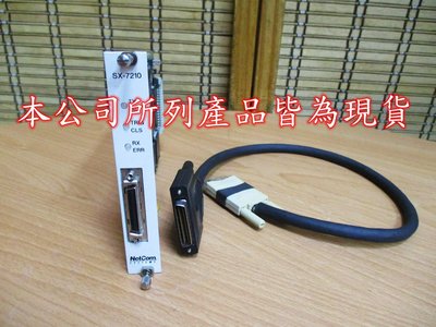 康榮科技二手儀器NetCom SX7210+AMP 10/100Base-TX Ethernet+Cable Male
