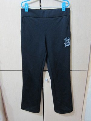 衣市藍~MLB Yankees 女運動長褲 (M~黑~) (221012)