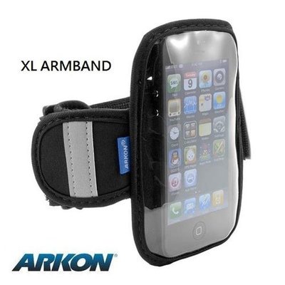 ARKON Apple iPod touch 6、iPhone5/5C/5S等手機專屬運動臂套 (XL ARMBAND)