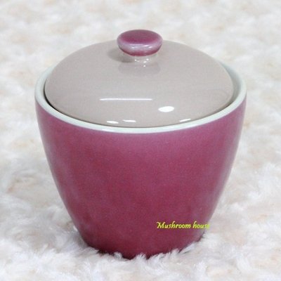 點點蘑菇屋{糖罐}義大利WALD Living&Kitchen系列紫色高溫陶瓷置物罐 香料罐 萬用罐子 現貨