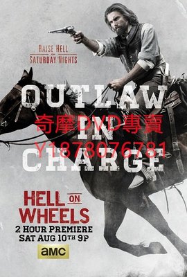 DVD 2013年 地獄之輪第三季/艱辛之旅第三季Hell on Wheels 歐美劇