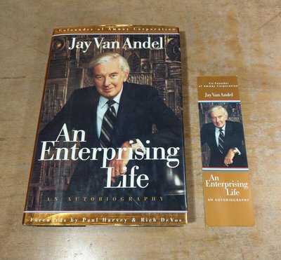 (原文書、精裝書)An Enterprising Life│Jay Van Andel│0887309976│六成新