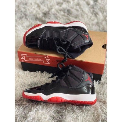 【正品】Nike Air Jordan 11 Bred黑紅高筒2019復刻378037-061潮鞋
