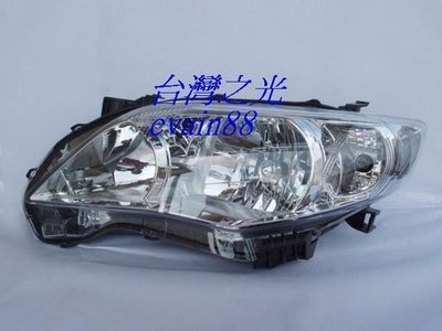 《※台灣之光※》全新TOYOTA COROLLA  ALTIS 10 11 12 13年小改款原廠型晶鑽大燈7速無HID