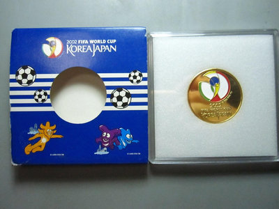 原盒美品--2022年韓日世界杯紀念章【店主收藏】25034