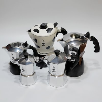 【熱賣精選】Bialetti brikka 比樂蒂摩卡壺雙閥高壓特濃煮咖啡壺家用手沖意式