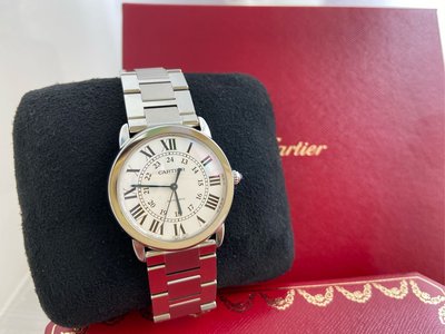 Cartier Ronde Solo 自動上鍊機械腕錶36MM