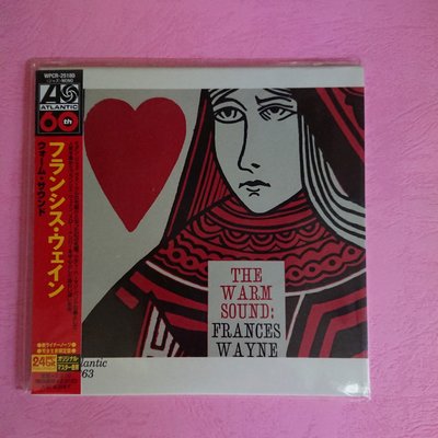 Frances Wayne The Warm Sound 日本版 CD 爵士人聲 S4 WPCR-25180