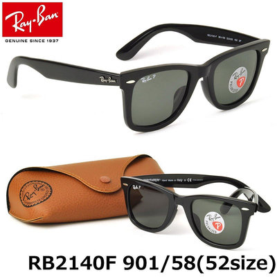 全新正品 Ray Ban Wayfarer RB2140 RB2140F 901/58 偏光墨鏡