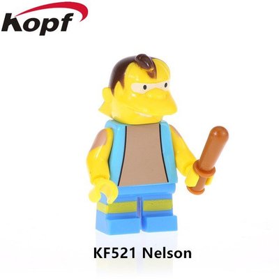 【積木班長】KF521 阿浮 NEOSON 尼爾森 辛普森家庭 動畫 電玩 人偶 袋裝/相容 樂高 LEGO 積木