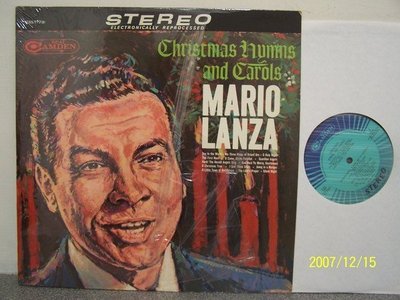【RCA LP名盤】2138.Mario Lanza演唱耶誕歌曲及CBS耶誕歌曲,捷克耶誕歌曲專輯,4LPs