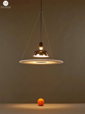 意大利Flos frisbi設計師吊燈餐廳燈餐桌吧臺現代簡約輕奢燈飾