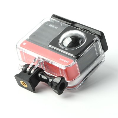 用于insta360 one RS 雙鏡頭全景防水殼潛水框水下保護殼相機殼Y3225